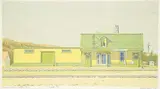 Reginald S.M. Shepherd, Avondale Station, Newfoundland #68/94, 1973, colour silkscreen on paper