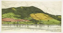 Anna Syperek, Mabou Harbour, East Side #34/50, 1995, colour etching on paper