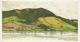 Anna Syperek, Mabou Harbour, East Side #34/50, 1995, colour etching on paper