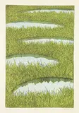 Gerald Zeldin, After the Rain/Four #AP3/5, 1980, colour etching on paper