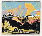 Margaret Shelton, Table Mountain, Rosedale #117/200