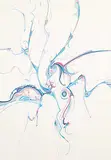 Alex Janvier, Amisk #76/100, photolithographic reproduction on paper