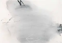 Stuart Oxley, Untitled - It's Storming Outside, monoprint on paper