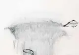 Stuart Oxley, Untitled - It's Snowing Outside, monoprint on paper