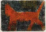 Tacmal #10/21 by John Harold Thomas Snow, colour lithograph on paper, sold May 2014