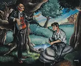 Ronald John Spickett, Untitled - The Teacher