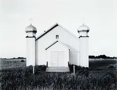 Orest Semchishen, Untitled - Church, black and white photograph on paper