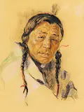 Nicholas Raphael de Grandmaison, Untitled - Indian Brave