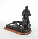 Harry O'Hanlon, A Long Time Ago #7/12, 1978, bronze sculpture