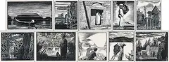 Walter J. Phillips, Essays in Wood #116/120, 1930, wood engraving on paper