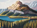David Pugh, Mt. McGillvary, 1984, oil on canvas