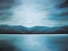 Corrinne Wolcoski, Silence Within, oil on canvas