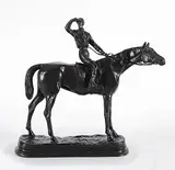 Pierre-Jules Mêne, Untitled - Horse and Jockey