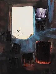 Douglas Haynes, Untitled - Brush Strokes, 1991, acrylic on paper