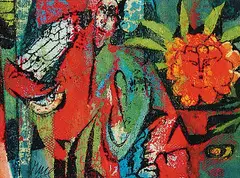 Robert Donald Bruce, In Adequacy, 1965, monoprint on paper