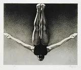 Ken Danby, The Diver #72/150, 1976, colour silkscreen on paper