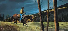 Donna King, Changing Seasons, 2013, oil on wood board