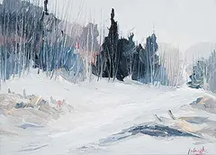 Fernand Labelle, The End of the Day, oil on canvas
