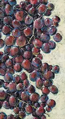 The Grapes of Kath by Kathleen McCallum, 2001, acrylic on canvas, sold May 2014