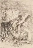 Le Chapeau Epingle by Pierre-Auguste Renoir, 1894, etching on paper, sold May 2014