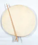 Sheperd Felix, Untitled - Inuit Drum, bone wood and skin