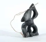 Alex Alikashuak, Whale Cove, 1997, stone carving