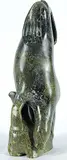 Bart Hanna, Untitled -Seals, green stone carving