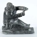 Joe Jaw, Untitled - Inuk, 1974, stone carving