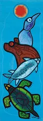 Good Night Thoughts by Roy Thomas, colour silkscreen and acrylic on paper, sold Mar 2014