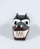 Elbert J. Conibear, Bear, 2001, painted alder wood mask