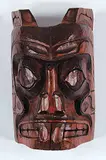 Norman John, Untitled - Bear Mask, carved wood mask