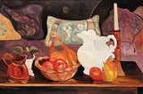 Lorna Dockstader, Untitled - Simple Accoutrements, oil on canvas