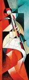Susana Espinoza, Cello Composition, 2001, oil on wood board