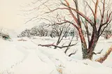 Jim Vest, Untitled - Winter Road