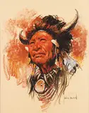 Harley W. Brown, Walking Buffalo Stoney