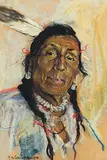 Nicholas Raphael de Grandmaison, Blood Indian Near Cardston, Alberta