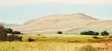 Roland Gissing, Foothills Study on Willow Creek