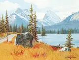 George A. Horvath, Spray Lake Road