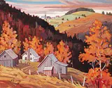 Claude Langevin, La Plateau, Le Eboulements