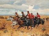 Matt Lindstrom, Untitled - Riders of the Northwest