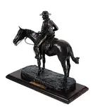 Harry O'Hanlon, Wagon Boss #4/25, 1984, bronze sculpture