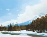 Ted Raftery, Spring Breakup, Bow River