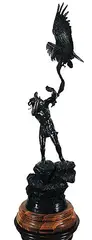 Vilem Zach, Two Close for Comfort #6/12, bronze sculpture