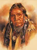 Vilem Zach, Heavy Forehead Blood Indian