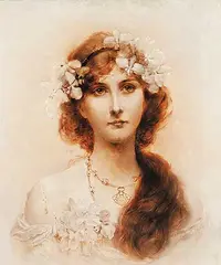 Philip Boileau, Untitled - A Young Woman, oil on canvas