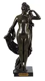 Daniel Campagne, Phryne / Devant ses Juges, 1895, bronze sculpture