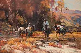 Jack Elmo King, Untitled - Pack Train