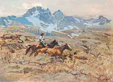 Jack Elmo King, Untitled - Open Range