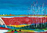 Jane Ash Poitras, Untitled - Watching the Imagination