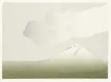 Norman Antonio Onley, Golden Ears Peak #9/20, colour silkscreen on paper